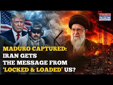 Iran On Edge: As Protests Burn Cities, Message For Khamenei From ‘Loaded’ US With Maduro’s Capture?