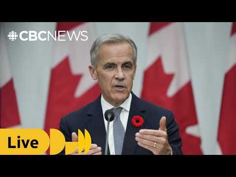 Carney holds news conference in Brampton