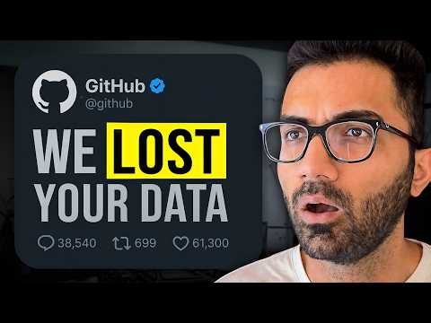 GitHub Lost Your Data! (WTF)