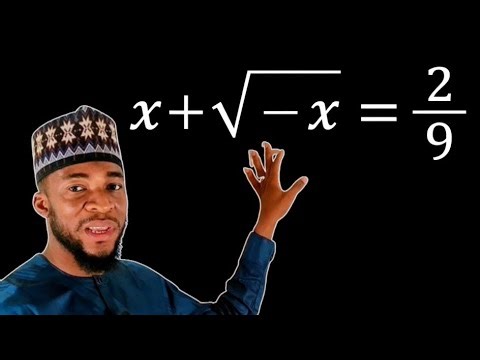 A Challenging Radical Equation