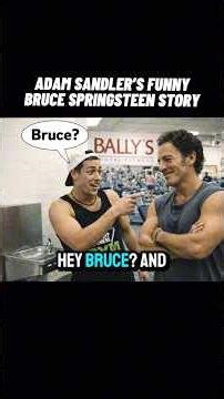 Adam Sandler’s Bruce Springsteen Story