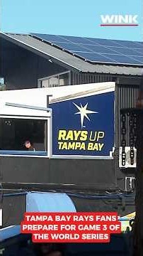 Fans prepare for Game 3 of the World Series