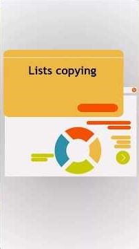 Copying Lists (Shallow vs deep copy) #programming #shallowcopy #deepcopy #python #pythonprogramming