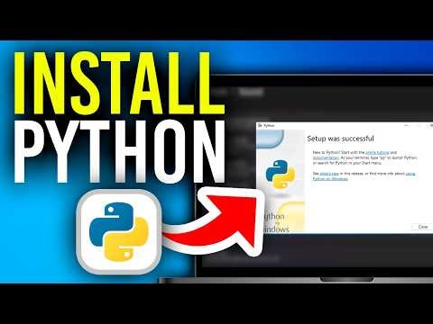 Install Latest Python On Windows 10/11 (2026) | Step-By-Step Tutorial
