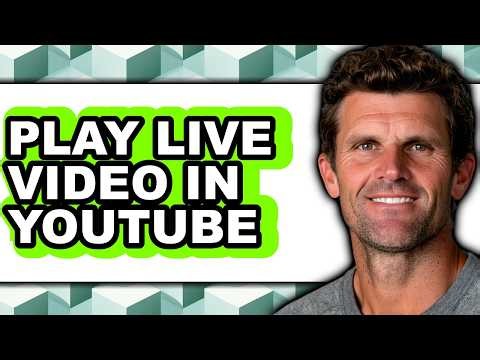 How to Play Live Video in Youtube (Updated)