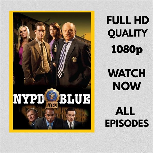 NYPD Blue (1993) – Complete Series – Digital Collection – Classic Police Drama – Full HD 1080p - Etsy
