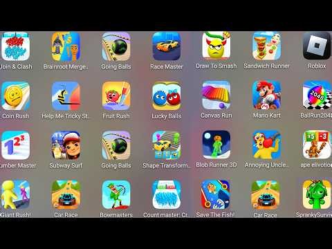 Save The Fish,Sandwich Runner,Canvas Run,Mario Kart,Shape Shifting,Big Head Maze,Spranky Survival...