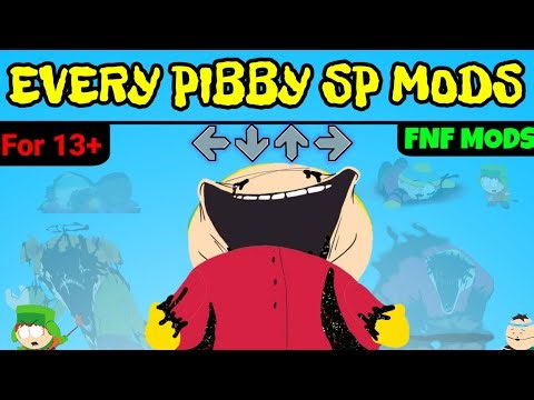 ALL NEW Pibby South Park Fan Mods | FNF Corruption x Glitch South Park Destroyed Past (SPDP/PSP)