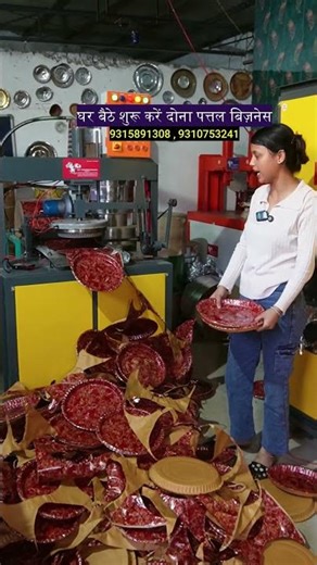 घर बैठे शुरू करें दोना पत्तल बिज़नेस | Paper Plate Making Machine | New Business Ideas |