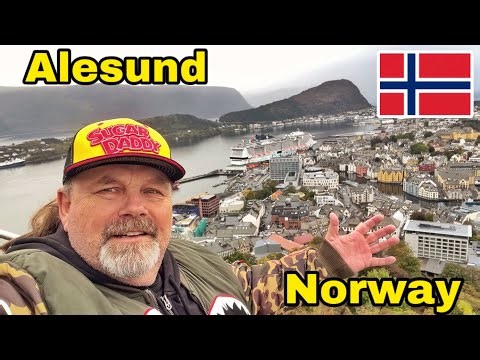 Beautiful Alesund in Norway 🇳🇴 ￼2026 spectacular scenery ￼