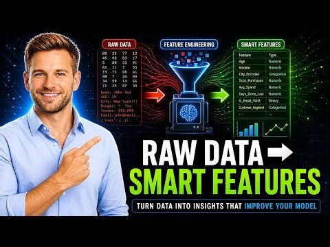 Feature Engineering for Machine Learning | Master Data Transformation in Python 🚀