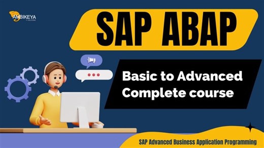 SAP ABAP (Basic to Advanced Complete course) || Best SAP Training || Ambikeya | SAP Knowledge Hub - Ambikeya