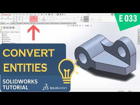 SolidWorks Tutorial: Master Convert Entities & Extrude Start Options
