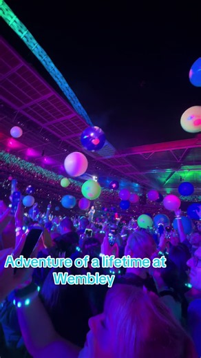 Adventure of a lifetime by Coldplay at Wembley stadium on September 4th 2025 #coldplay #adventureofalifetime #musicofthespheresworldtour #wembleystadium #fyp @coldplay @Wembley Stadium