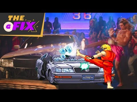 Street Fighter Movie Trailer Vs. Game Reference Side-By-Side Comparison - IGN Daily Fix