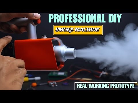 How To Make Smoke Machine at Home | DIY Electronics Project