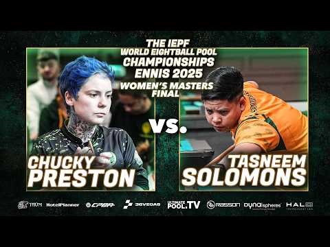 WOMEN'S MASTERS FINAL | Solomons vs Preston | The IEPF World Championships 2025