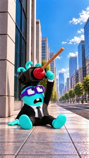 Giant Toilet Chase! | Fizzy & Blop