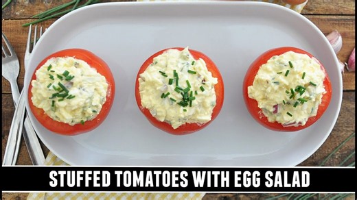 Stuffed Tomatoes with Egg Salad A Fresh Alternative to Deviled Eggs