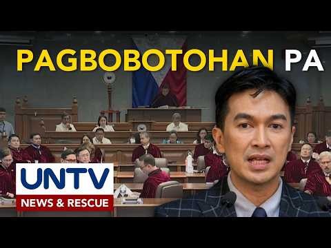 Pagpapatigil sa impeachment trial, pagbobotohan pa kung maglalabas ng TRO ang SC – Atty. Tongol