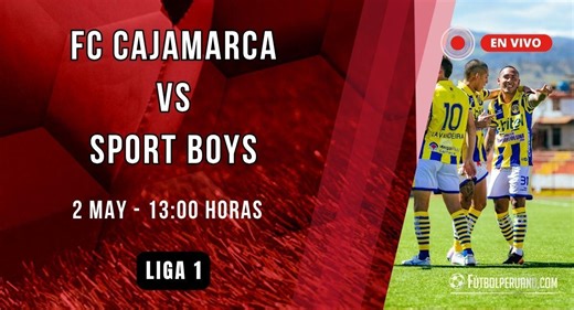 FC Cajamarca vs Sport Boys en vivo por la Liga 1