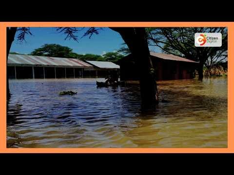 Residents of Baringo County are in fear as Lake Baringo water levels rise