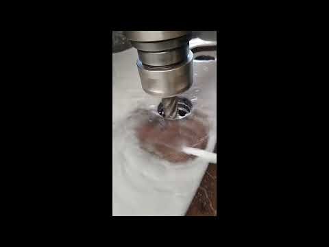 Interpolação circular usando G18 na Mandriladora CNC