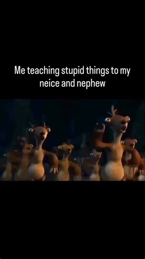 interesting video on Instagram: "Me corrupting the next generation. Follow @pure.daily.post Ice Age (2002) is an animated adventure comedy film produced by Blue Sky Studios and released by 20th Century Fox. Set during the prehistoric Ice Age, the movie follows an unlikely trio-Manny, a grumpy but kind-hearted woolly mammoth; Sid, an overly talkative and accident-prone sloth; and Diego, a cunning saber-toothed tiger-who come together for an unexpected journey. When they discover a lost human baby