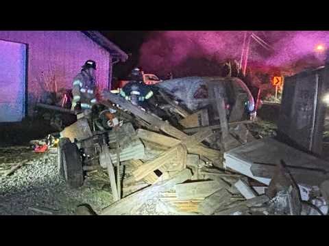 CAUGHT ON CAMERA: Police make dramatic rescue of fleeing 111 mph driver