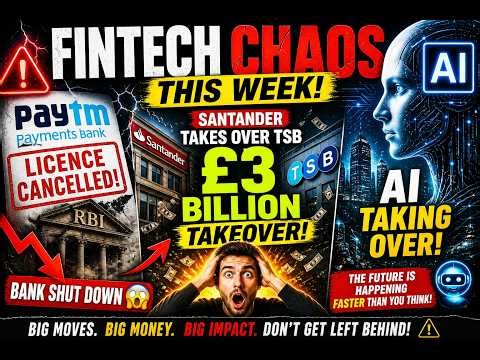 👉 Fintech Just Exploded This Week… (You Won’t Believe Why) 🔥#Fintech #FintechNews #Banking #AI