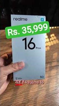 Realme 16 Pro Plus 5G Unboxing | Snapdragon 7 Gen 4, 12GB RAM & 80W Fast Charge