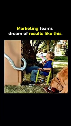 Marketing | Business | Branding on Instagram: "This Doritos commercial made advertising history 🤯 The iconic “Time Machine” ad won Doritos’ Crash the Super Bowl contest and earned its creators a $1 million prize. The idea? A kid convinces a man that a cardboard box is a time machine powered by Doritos. One bite later, the man truly believes he’s traveled to the future — cue the legendary line: “Get out of my yard!” Best part? It was filmed for just $300 in a backyard. Proof that in marketing, c