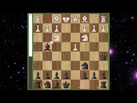 Scandinavian Defense master class.