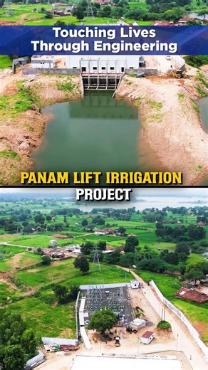 Sustainable Irrigation Infrastructure | Panam Lift Irrigation | Megha Engineering