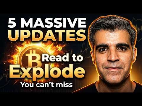 Bitcoin Ready to Explode? 🚀 5 Massive Updates You Can't Miss!