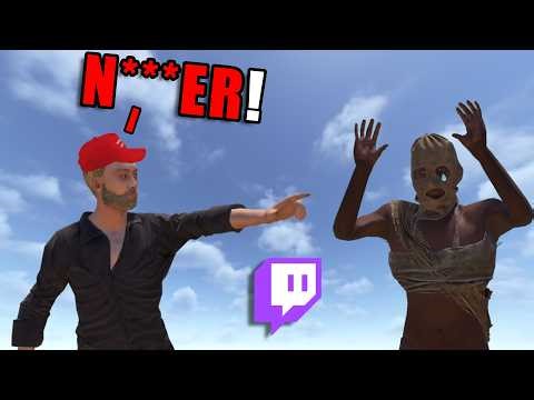 Online Raiding RACIST Rust Streamer