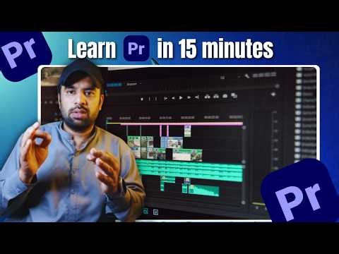 Learn Premiere pro video editing | Premiere pro tutprial in 15 Minutes