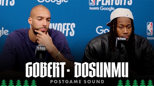 “I Won’t Take This Moment For Granted.” | Rudy Gobert & Ayo Dosunmu Postgame Sound | 04.25.26