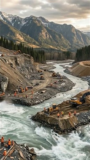 How a Dam is Built — Engineering a Giant