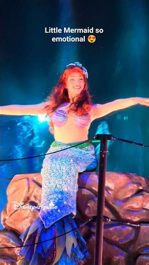 little mermaid so emotional #disney #disneyparktour #princess #mermaidlove #mermaid #arieldisney