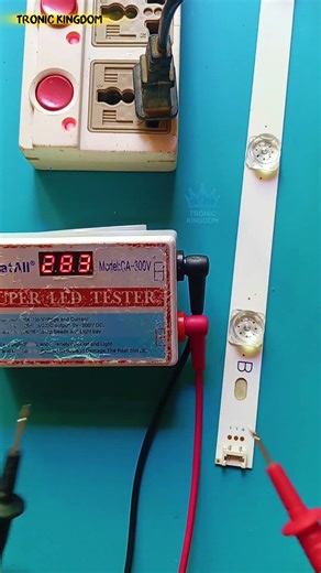 How to Test TV LED Backlight with a Backlight Tester | Fix Dark Screen Fast ! 🔥📺