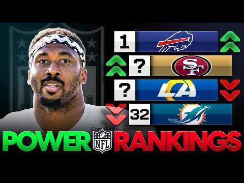 Ranking All 32 NFL Teams After Week 1