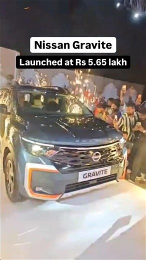 Nissan Gravite launched #shorts