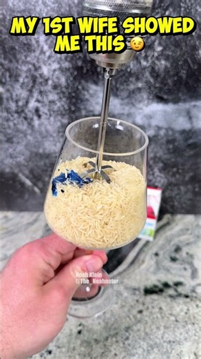 How To Make Blue Rice #asmr #foodart #oddlysatisfying