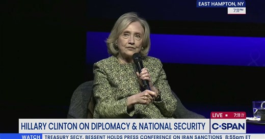 Fmr. Secy. of State Hillary Clinton Discusses Diplomacy, National Security and Global Leadership