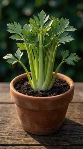 Watch Celery Grow From Seed in 32 Seconds! 🌱 #Shorts