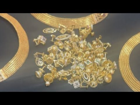 92.5 Silver Jewellery with 22k Gold Coating Ramala Collections Small earrings Live new desgins