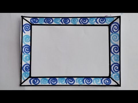 10 Easy Border Designs | Simple Drawing Ideas for Beginners ✨
