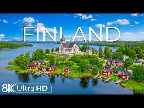Finland 8K | Helsinki Shores, Design Streets and Baltic Sunsets amid Elegant Nordic Urban Beauty
