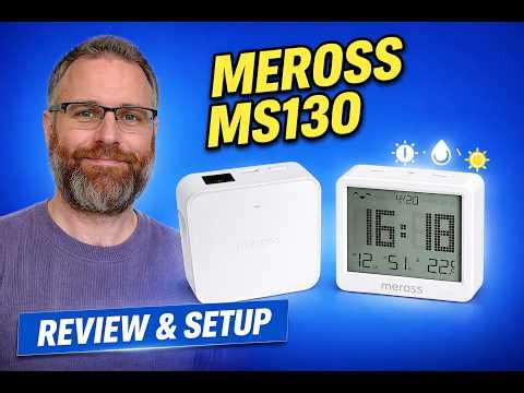 Meross MS130 Temperature & Humidity Sensor Review, Matter, Apple Home, Aqara & Home Assistant Setup
